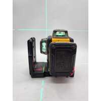 Dewalt DCE089G Green Beam 3-Way Self Levelling Cross Line Laser 2.0Ah Battery
