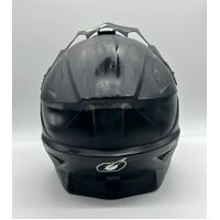 O'Neal Dirt Helmet Size 2XL Solid Black Robust Solid Motocross Helmet