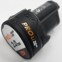 AEG 12V 2.0Ah Pro Lithium-Ion Battery & USB Powerbank Adapter Combo