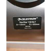 Celestron NexStar 130SLT 130mm Telescope #31145 with 1 1/4 Inch Star Diagonal