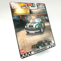 Hot Wheels Boulevard 67 Austin Mini Pickup Green Diecast Car 48 HCR03