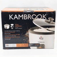 Kambrook Rice Express 5-Cup Rice Cooker KRC150WHT Non-Stick White 240V