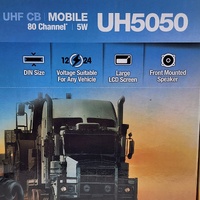 Uniden UHF CB Radio UH5050 5W 80 Channel