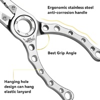 2013 BOTR X190 Stainless Steel Multifunction Fishing Pliers