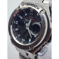 Casio G-Shock GST-S110D Solar Analog Digital Stainless Steel Mens Watch