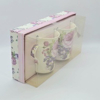 Season Collection Rose Garden Mugs Floral England Design Set of 2