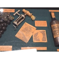 Wines of The World 3D Wall Art Shadow Box Wood Frame