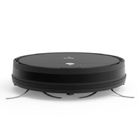 MyGenie ZX3000 Robotic Vacuum Mop One Pass Cleaning HEPA Gyroscopic Black