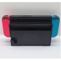 Nintendo Switch HAC-001(-01) Neon Blue Red Handheld Gaming Console with Dock
