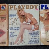 Vintage Playboy Magazine Collection May 1979 June 1989 June 1991 June 1996