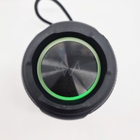 Wave Portable Speaker Amped Series Small 3S-2448 Bluetooth IPX7 LED Black