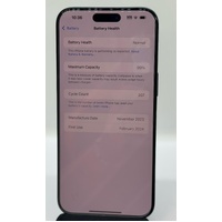 Apple iPhone 15 Pro Max Blue Titanium 256GB Unlocked 6.7 Inch Smartphone