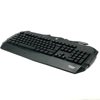 Gorilla Gaming Predator Keyboard Black Wired USB Computer Keyboard