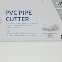 Workzone PVC Pipe Cutter 42mm Ratcheting Plastic Tube Cutting Tool