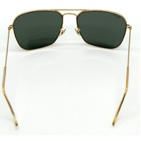 Ray-Ban RB3025 Aviator Classic Metal Frame Gold Green Sunglasses with Case