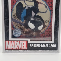 Funko Pop! Comic Covers Marvel Spider-Man 300 Black Suit Special Edition Figure