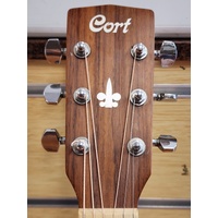Cort Earth70E NS Electric Acoustic Dreadnought 6 String Guitar Natural Satin