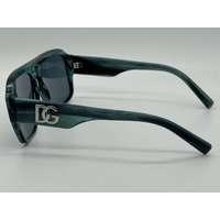 Dolce & Gabbana DG 4403 Blue Horn Sunglasses with Case