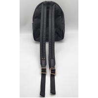 Coach Mini Charlie Backpack Black Pebble Leather