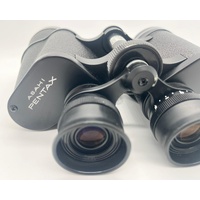 Asahi Pentax Prism Binoculars 10x50 Field 5.5 Coated Optics No. 5127193