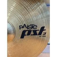 Paiste PST 3 Universal Set Cymbals 20in Ride 18in Crash 14in Hi-Hat Top Bottom
