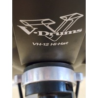 Roland VH-12 Electronic Hi-Hat Cymbal with Mapex H800EB Double-Braced Stand