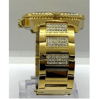 Guess W0799G2 Gold Frontier Bracelet Stainless Steel Chronograph Mens Watch
