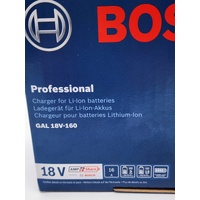 Bosch Professional GAL 18V-160 Li-ion Battery Charger with Active Air Cooling