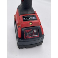 Milwaukee 18V Hex Utility 7/16 Inch High Torque Impact Wrench with 5.0Ah Battery