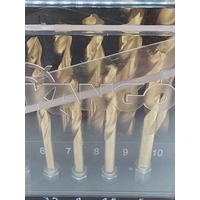 Kango 10 Piece Hypertorque Impact HSS Drill Bit Set KYIDB10S