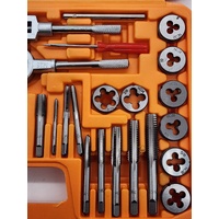 Frost 40 Piece Imperial Tap and Die Set Coarse and Fine Pitch