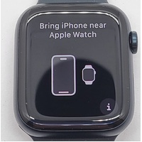 Apple Watch Series 9 45mm WiFi and Cellular Aluminum Case with Black Sport Band