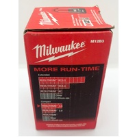 Milwaukee M12 Redlithium-Ion 3.0Ah Compact Battery Pack M12B3