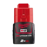 Milwaukee M12 Redlithium-Ion 2.0Ah Compact Battery Pack M12B2