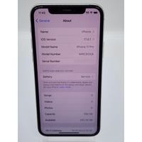 Apple iPhone 11 Pro 256GB Silver Unlocked 5.8 Inch iOS Smartphone MWC82X/A