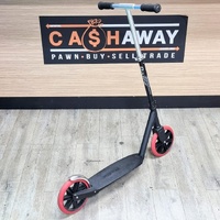 Razor Carbon Lux Kick Scooter Red Black