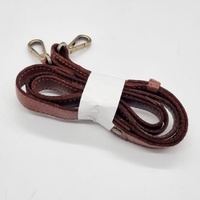 Evity Genuine Leather Shoulder Bag Crossbody Purse Reddish Brown with Dust Bag