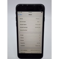 Apple iPhone SE 2nd Gen 64GB MX9R2J/A Black 4.7 Inch Smartphone Unlocked