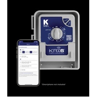 K-Rain KRX6 6 Zone Indoor WiFi Irrigation Controller Smart Remote Watering