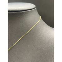 Ladies 9ct Yellow Gold Curb Link Chain & Duck Pendant
