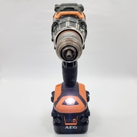 AEG BSB18BL 18V 13mm Brushless Fusion Hammer Drill Skin with 6.0Ah Battery Pack