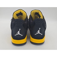Nike Air Jordan 4 Retro Thunder DH6927-017 Size 11 US Black Yellow 2023