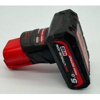 Milwaukee M12 FRAIWF12 Right Angle Impact Wrench with 5.0Ah Battery Pack