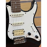 Yamaha Pacifica 6 String Electric Guitar HSS Black Rosewood Fretboard