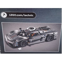 LEGO Technic Koenigsegg Jesko Absolut 42173 Grey Hypercar Set Ages 10+
