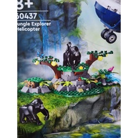 LEGO City 60437 Jungle Explorer Helicopter Building Set for 8+ Years