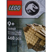 LEGO Jurassic World Dinosaur Fossils Triceratops Skull Set 76969 468pcs Age 9+