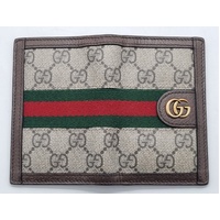 Gucci Ophidia GG Supreme Long Card Case Wallet with Dust Bag Authentic