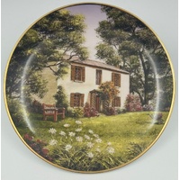 Macquarie Heritage Colonial Cottages Plate Set x4 Penny Lyras 1993