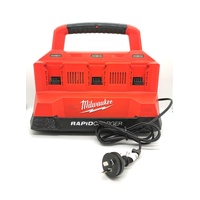 Milwaukee M18PC6 M18 18V Li-ion PACKOUT Six Bay RAPID Battery Charger